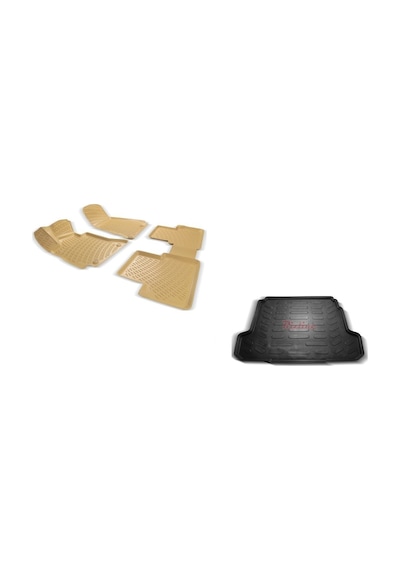 Rizline Seat Altea 3D Paspas Bej+Bagaj Havuzu