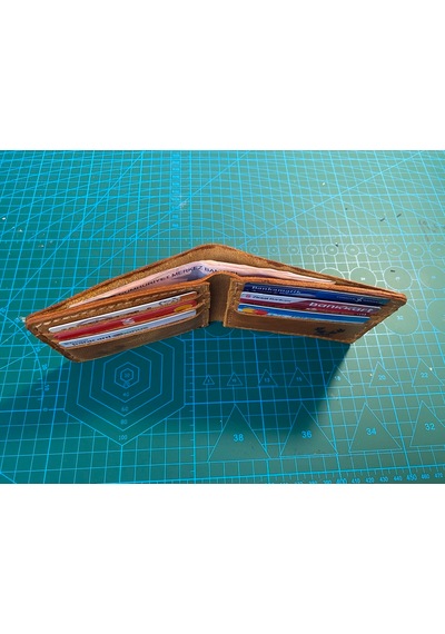 Deer Craft Antler Camel Klasik Cüzdan