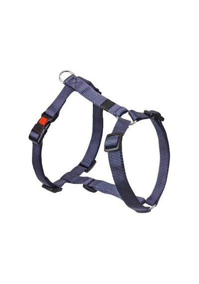 Flamingo Ziggi Kilitli Köpek Göğüs Tasması, Göğüs: 40-50 Cm Granit Mavi