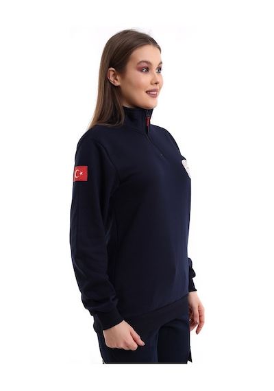 112 Acil Sağlık Sweatshırt Kışlık Balıkçı Yaka Lacivert -7339