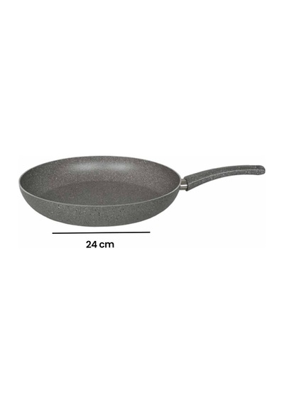 Granit Tava - 24 Cm Çok Renkli