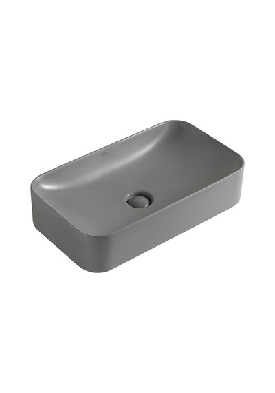 Ey-4730mg Mat Gri Tezgah Üstü Lavabo