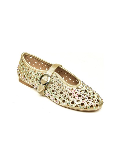 Fox Shoes U820086704 Ten Kumaş Kadın Babet Ten-kumaş Ten Rengi