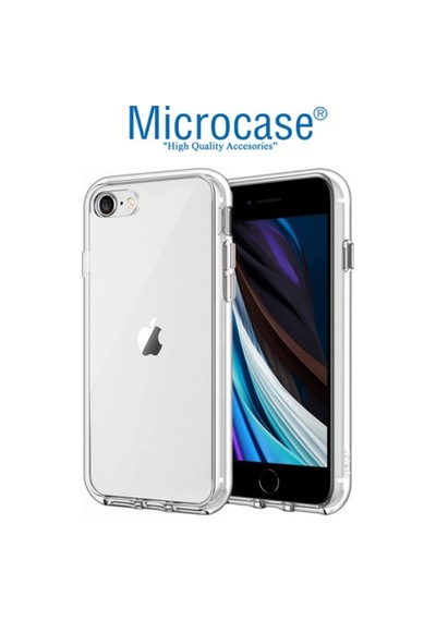 Apple Uyumlu iPhone Se 2020 Ince 0.2 Mm Soft Silikon Kilif + Cam(Seç) 434106135