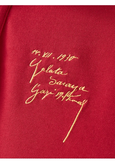 Gsstore Galatasaray Erkek Ata Polo T-shirt E251280 Kırmızı