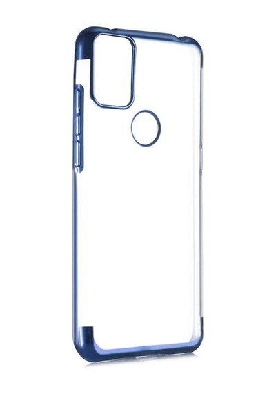 Alcatel 3X 2020 Kılıf Zore Dört Köşeli Lazer Silikon Kılıf