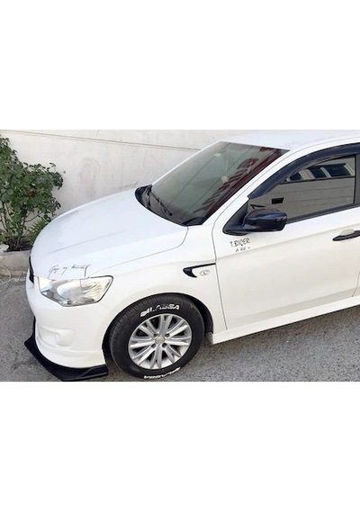 Citroen C Elysee 2012-2019 Batman Yarasa Ayna Kapağı Piano Black