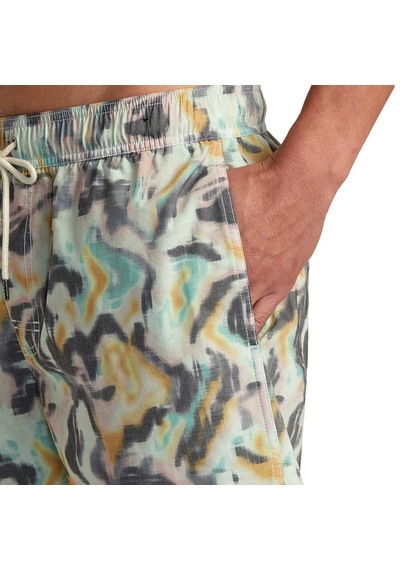 Rvca Rvca Manic Elastic Erkek Mavi Boardshort 560