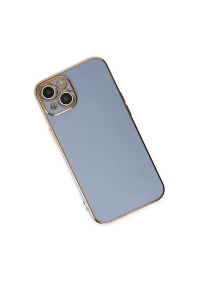 Newface Apple İphone 15 Kılıf Volet Silikon - Mavi