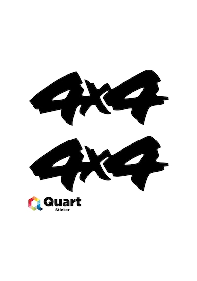 4X4 Off Road Sticker 2 Adet Oto Sticker Araba Sticker