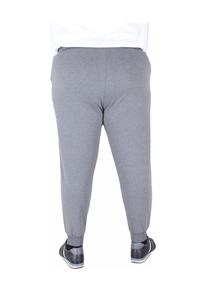 Moc Grande Mocgrande Büyük Beden Basic Eşofman Altı Full Lycra 11516 Antrasit Melanj