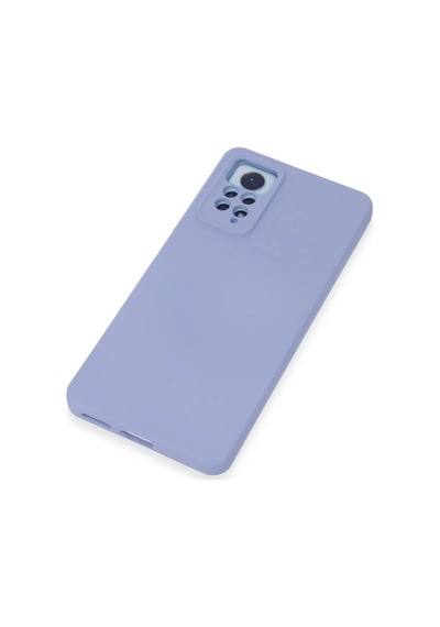 Cosmotex Newface Xiaomi Redmi Note 12 Pro 4g Kılıf Nano İçi Kadife Silikon - Lila