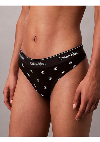 Calvin Klein Kadın Tanga-13352 Siyah