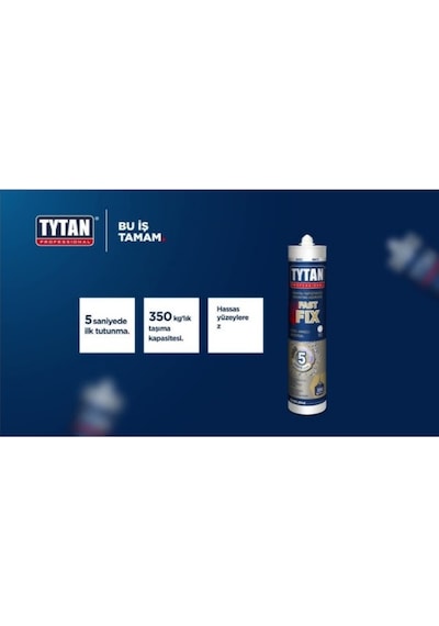 Professional Fast Fix Montaj - Korniş Yapıştırıcısı 290 Ml - Süper Güçlü Yapıştırıcı