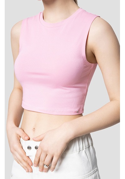Loft Crop Kadın Atlet Lf2032011 Pembe