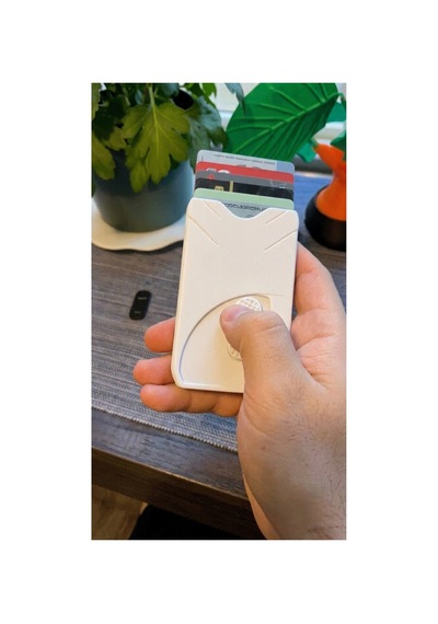 Airtag Uyumlu Kartlık Cüzdan Minimalist Cascade V2 Kartlık