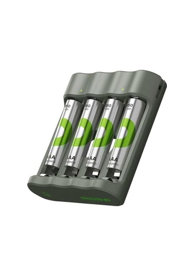 Gp B441 Usb Pil Şarj Cihazı 4 Adet 950mah Aaa İnce Pilli Set