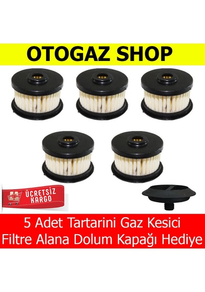 Tartarini Gaz Kesici İç Filtre Eski Tip