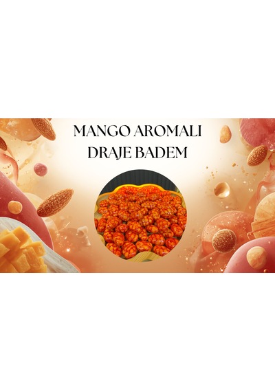 Kadirlihazarbey Mango Aromalı Draje Badem 50 Gr