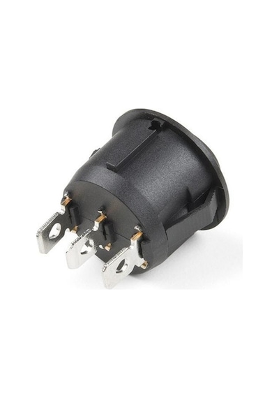 Ic-134 Yuvarlak Işıksız On-off-on 3p Anahtar
