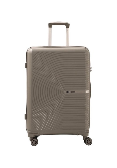 Mçs 3lü Set Kırılmaz Silikon Seyahat Valizi Bavulu V374 Gri Gri