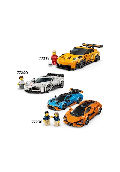 LEGO® Speed Champions Dodge Challenger SRT Hellcat Spor Araba 77237 - 9 Yaş ve Üzeri Çocuklar için Yarış Arabası Oyuncak Yapım Seti (390P)