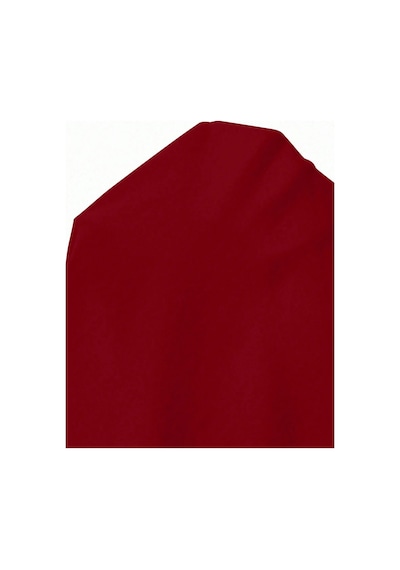 Kadın Beyaz Kayık Yaka Flare Kol Drapeli Fit Bluz Bordo