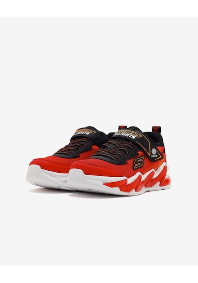Skechers Lıght-surge Büyük Erkek Çocuk Kırmızı/siyah Işıklı Spor Ayakkabı 400200l Rdbk