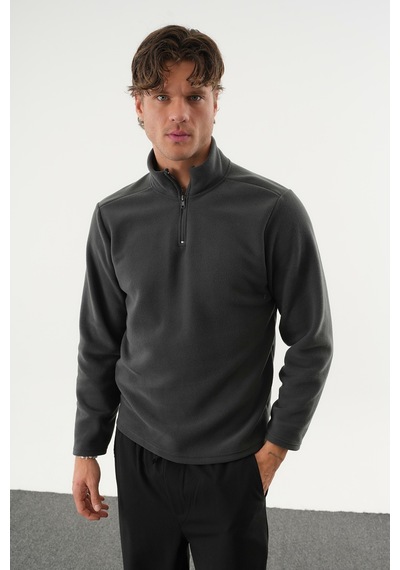 Redline Tundra Regular Fit Kışlık Polar Füme