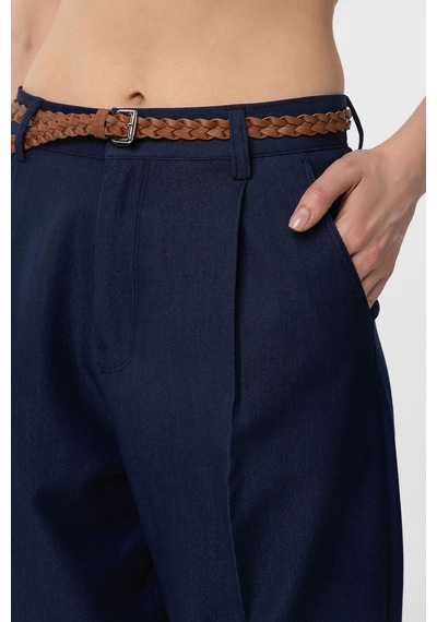 Antioch Pensli Kadın Pantolon Ba25y218 Lacivert
