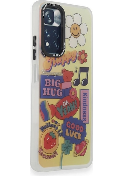 Lvsqvr Newface Xiaomi Redmi Note 11 Pro Kılıf Estoril Desenli Kapak - Estoril - 15