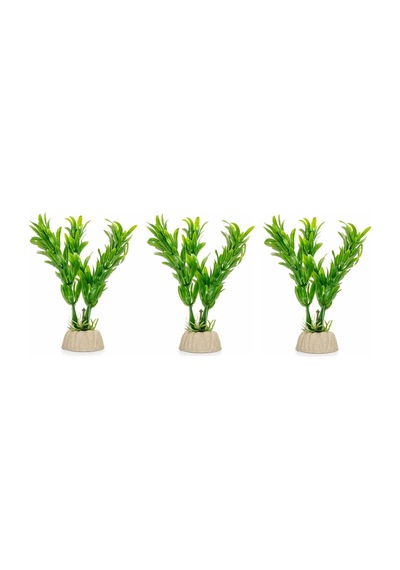 3'lü Plastik Bitki 10 Cm