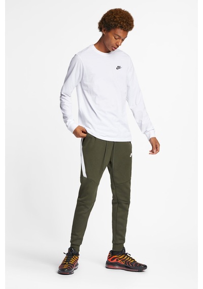 Nike Nsw Club Tee Erkek Uzun Kollu Spor Tişört Beyaz