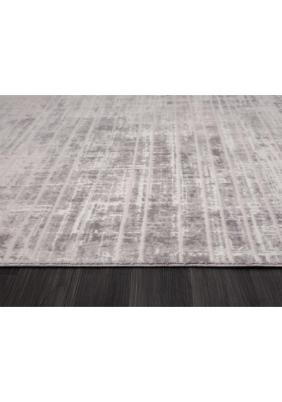 Scala Sc008g Gri Halı Modern Desenli Tozu Az Akrilik Salon Halısı Yatak Odası Mutfak Koridor