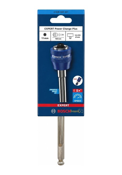 Bosch Expert 150 Mm Uzun Hızlı Panç Adaptörü 11 Mm Altıgen 2608902031