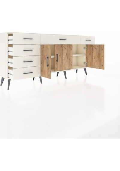 Arges Konsol 2 Raflı 6 Çekmeceli 3 Kapaklı 176x30x83 Aytaşı-çam/aytaşı Çam/aytaşı Arges Konsol 2 Raflı 6 Çekmeceli 3 Kapaklı 176x30x83 Aytaşı-çam/aytaşı Çam/aytaşı