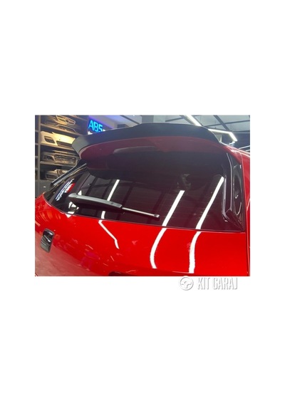 Seat Leon Mk3 2012-2020 Parlak Siyah Spoiler Plastik Boyalı