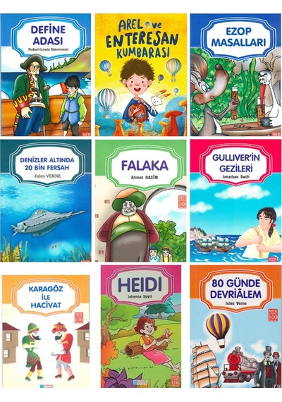 Arel Ve Enteresan Kumbarası,falaka,heıdı,define Adası,2,3,4.sınıflar İçin Okuma Seti