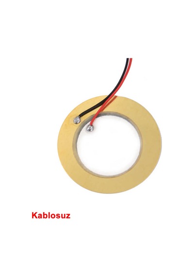 12mm Piezo Disk Ses Üretici Oyuncak Alarm Acil Tehlike Uyarı Kapı Zil Oyun Ton Şarkı Kısa Devre Buto