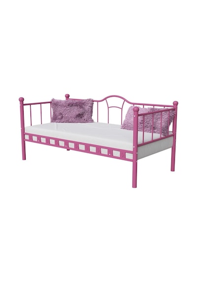 Argimo Kamelya Pembe Sedir Metal Karyola 90x190