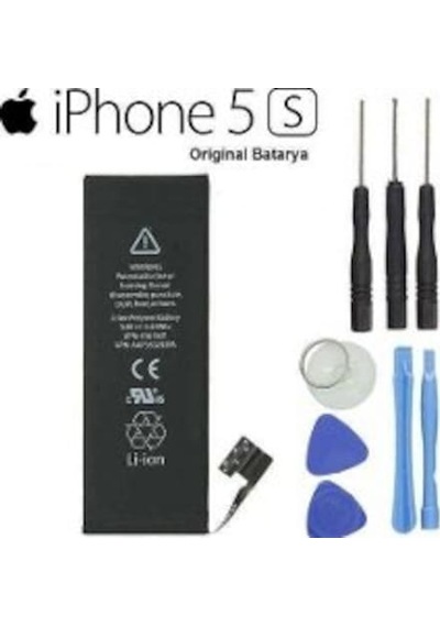 Apple Uyumlu iPhone 5S   Batarya Pil + Tamir Seti