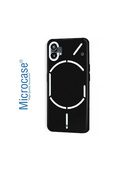 Nothing Phone 1 Elektrocase Serisi Silikon Kılıf - Siyah Al3340