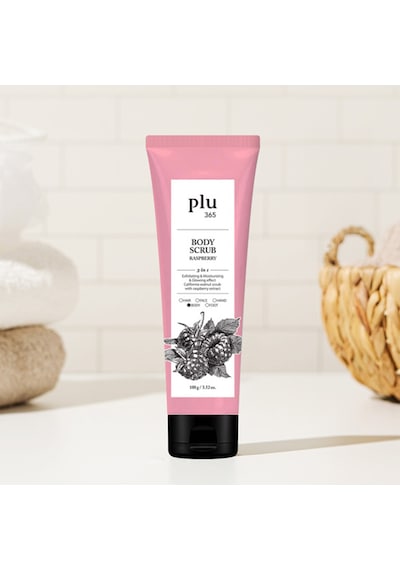 Plu365 Body Scrub Roseberry 100gr - Kırmızı Meyveli Vücut Peelingi