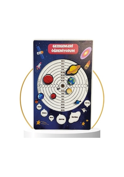 Moon Beavers Güneş Sistemimiz Ahşap Eğitici Oyun