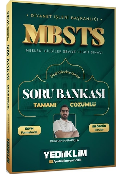 Diyanet İşleri Başkanlığı Mbsts Tamamı Çözümlü Soru Bankası / ...