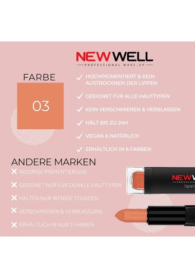 Lexroo Matte Lipstick 03
