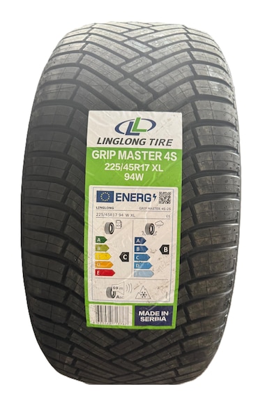 Linglong 225/45 R17 94W XL Grip Master Dört Sezons Dört Mevsim Lastiği 2025