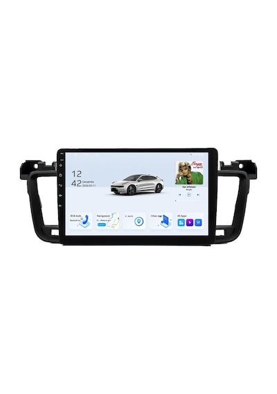 Peugeot 508 2011-2018 Android Multimedya Carplay Android Auto Navigasyon Kameralı 6gb Ram 64gb 9"