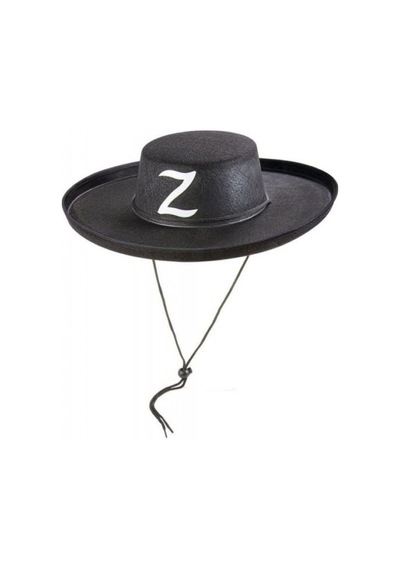 Z Logolu Çocuk Boy Bağcıklı Zorro Şapkası - Zmff-52171 18