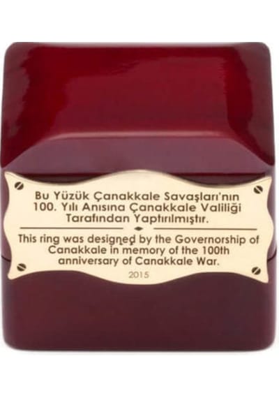 Çanakkale Zaferinin 100.yıl Yüzüğü